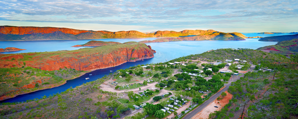 Camping at Lake Argyle