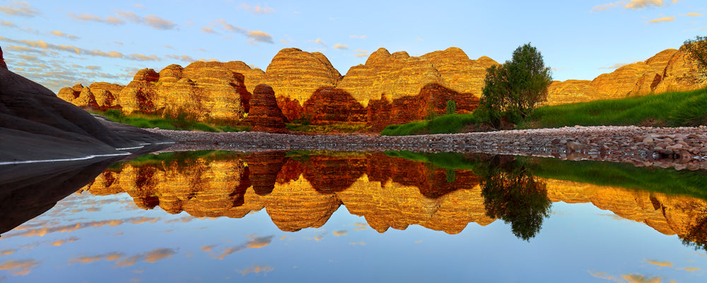 Bungle Domes Reflected