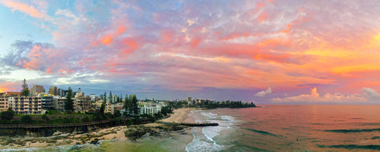 Sunset over Caloundra