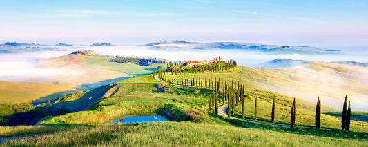 A Foggy morning in Tuscany